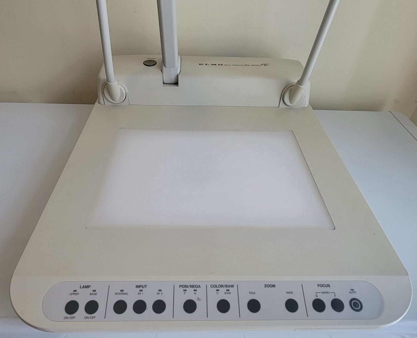 USED - Elmo EV-400AF Visual Presenter Auto-Focus Camera Overhead Projector