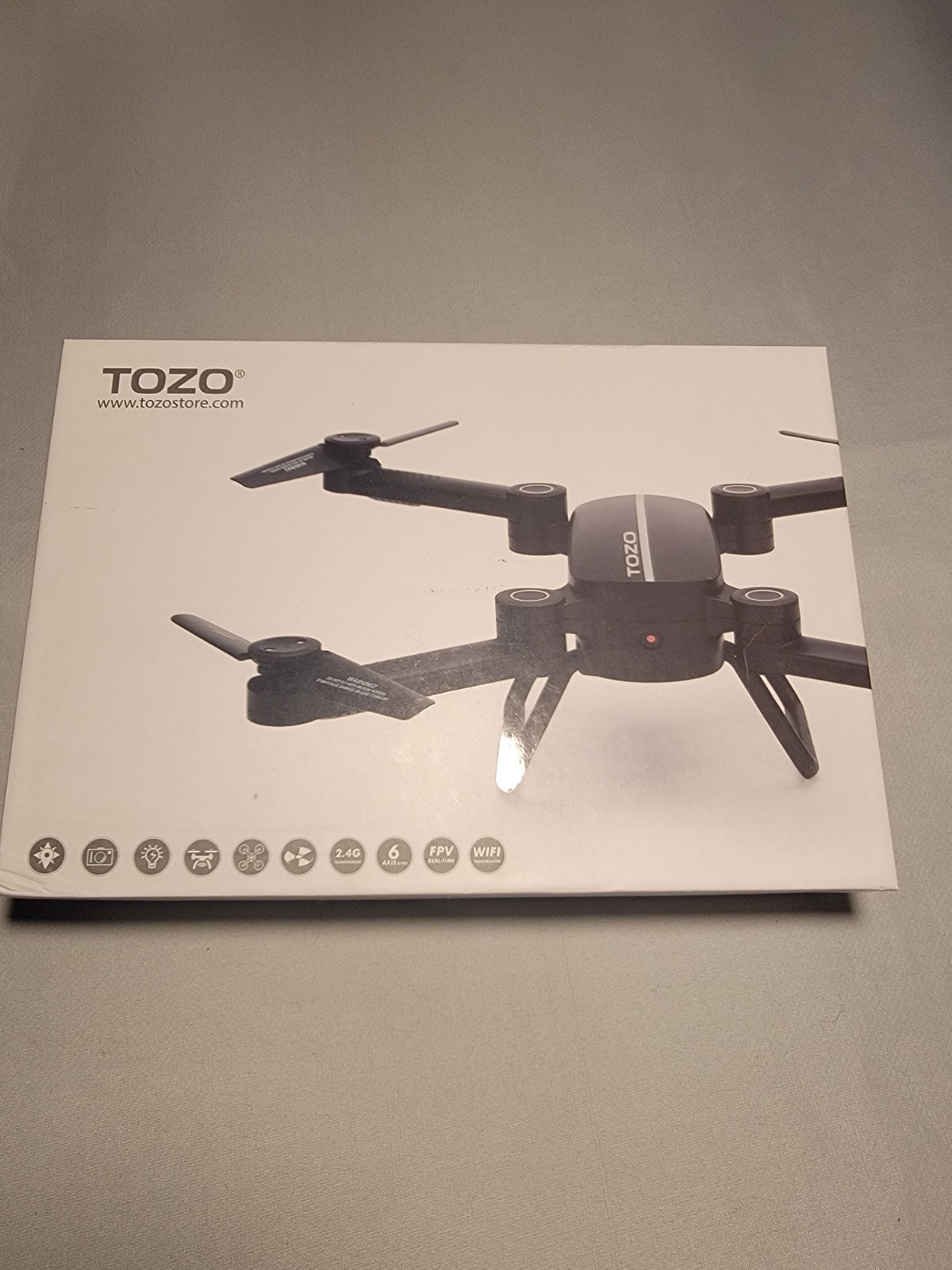 TOZO Q1012 Quadcopter Drone w/ Camera, WiFi FPV, Remote Control, Black