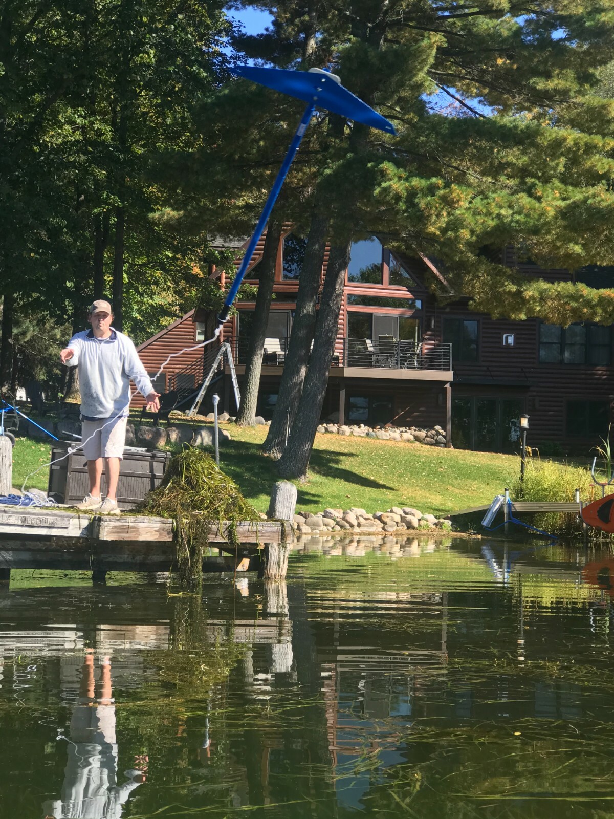 Weed Glider from Beachroller - CUT YOUR LAKEWEEDS FAST!