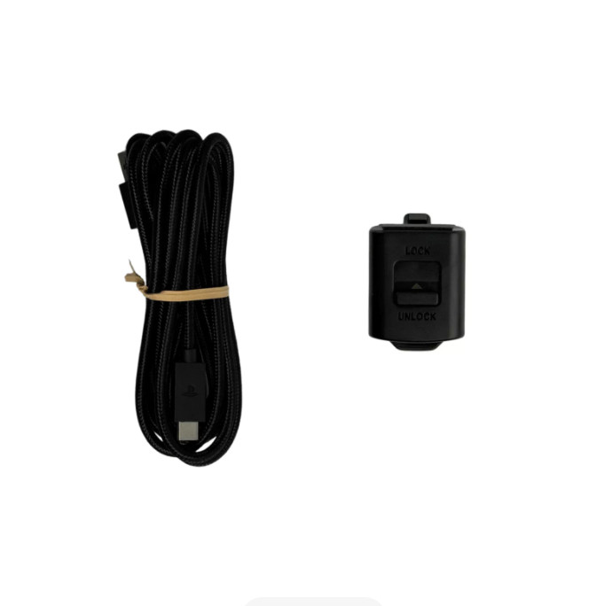 1.5M USB Type-C Port Charging Data Cable & Cable Lock for PS5 Edge Controller