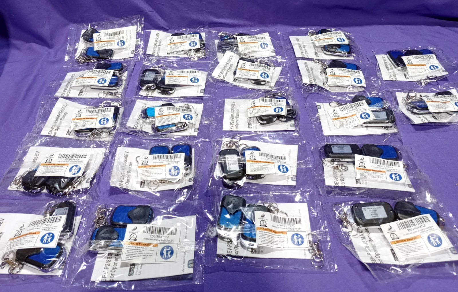 22 Packs Of 2 (44 Tota) Avisontek X004BUF8NZ Garage Door Opener
