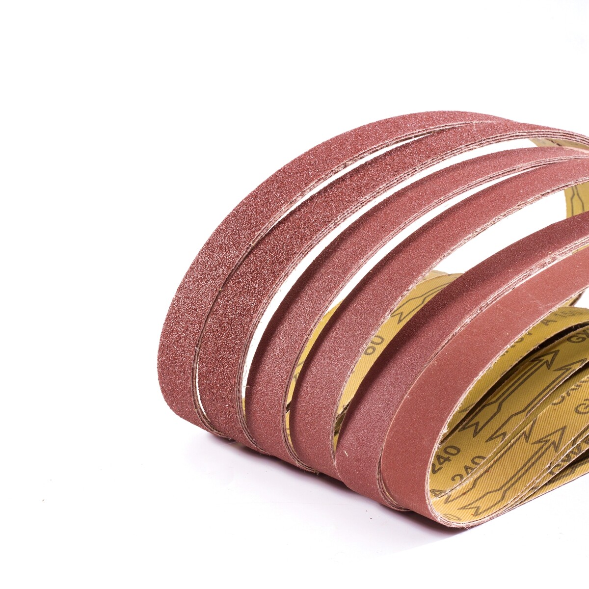 54PCS 1x30 in Sanding Belt Cloth Belts Sander 60 80 120 150 180 240 320 400 Grit