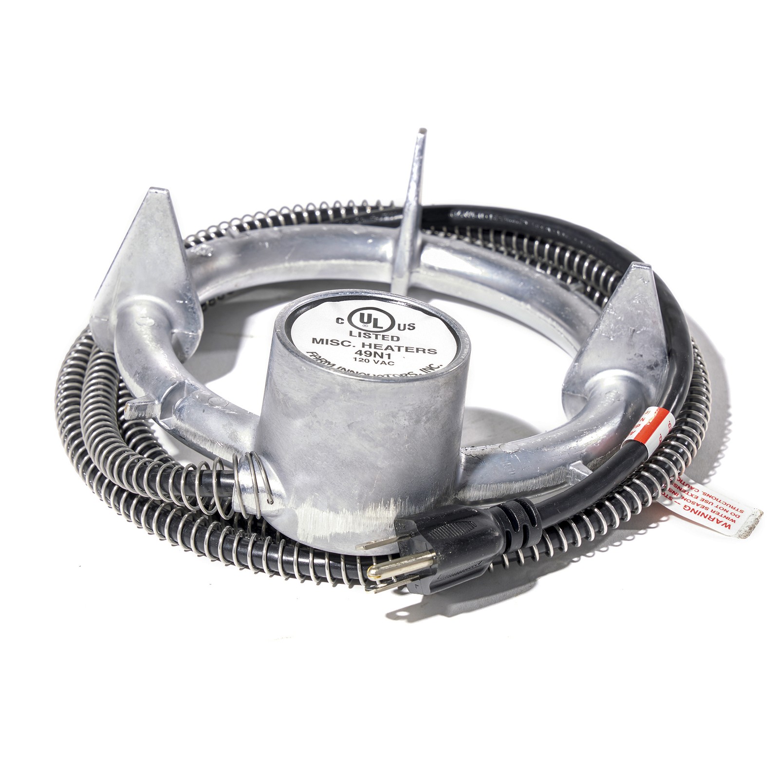Farm Innovators H-49 Ice Chaser 250W Cast Aluminum 5 Gal Bucket Deicer(Open Box)