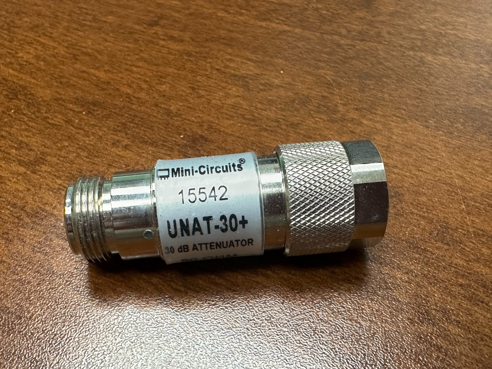 UNAT-30+ Mini-Circuits: 30dB 50Ohm DC-6GHz Attenuator