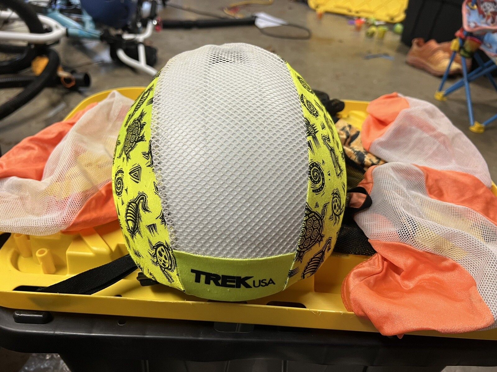 Vintage Lot Of 6 NOS Helmet Covers Cycling 80 90s Trek Cyclestars