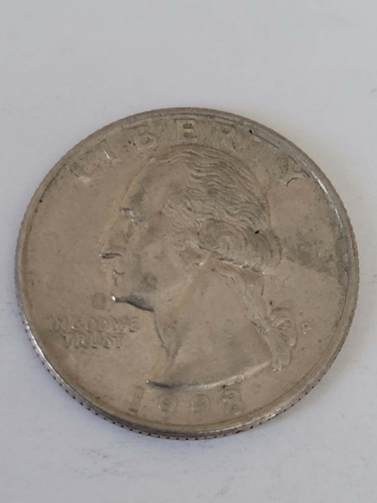 1998 P Washington Quarter