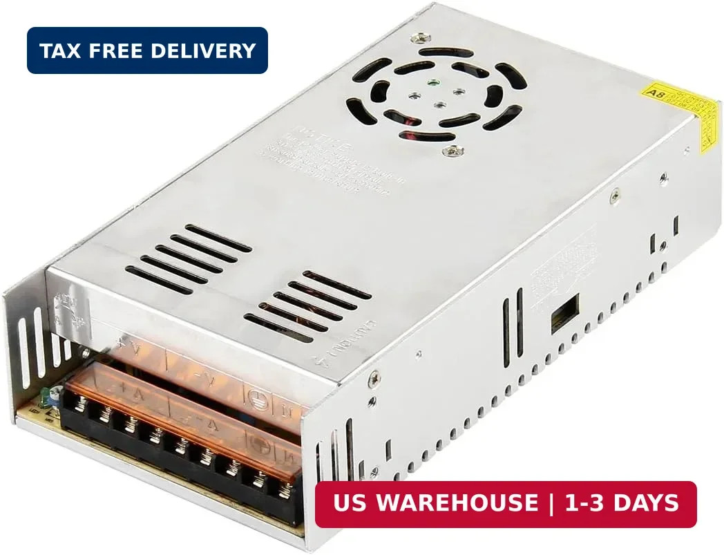 SUPERNIGHT 12V DC 30A 360W Universal Regular Circuit Power Supply Switching Low-