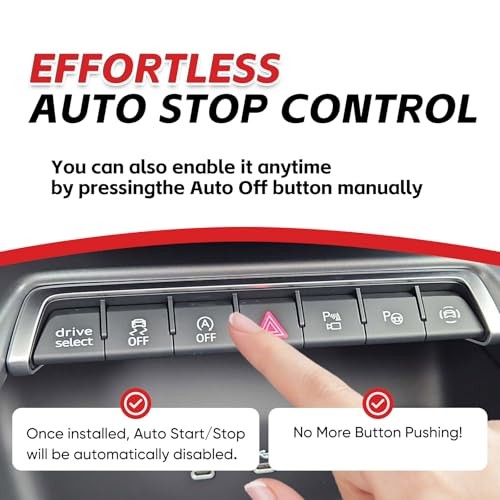 Auto Start Stop Eliminator for Audi Q3 2019-2025,Disable Auto Idle Start/Stop