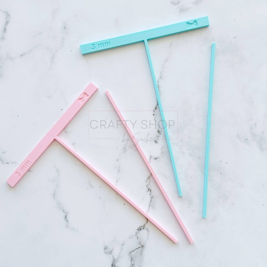 Bookbinding rules / Cutter guides / Reglas de encuadernación / 5, 8 & 10 mm.