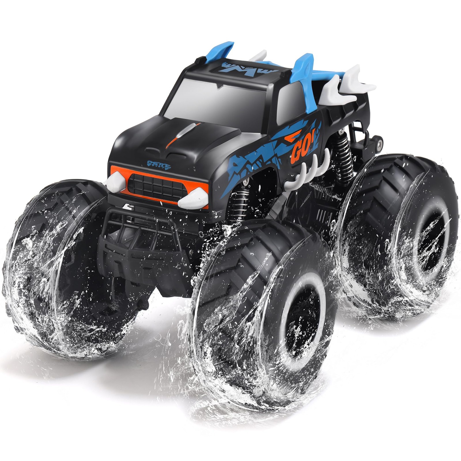 1:16 Waterproof Monster Truck Toys RC Cars Amphibious Remote Control Car Truc...