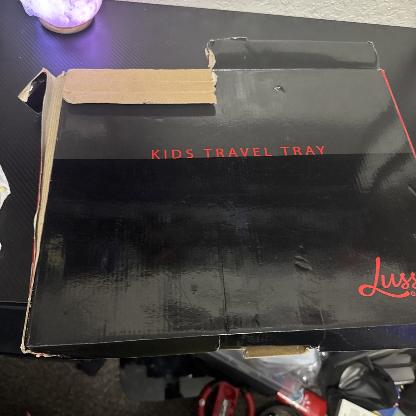 Lusso gear kids travel tray new  only the Box damaged