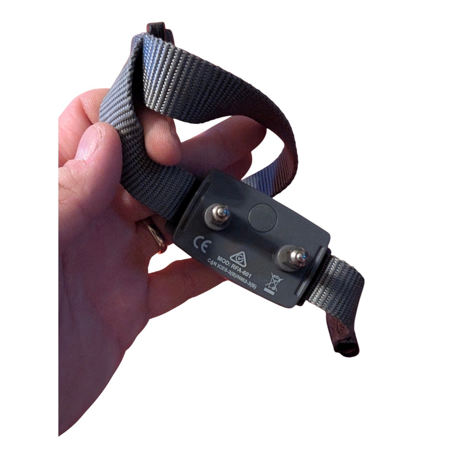 Premier Pet Bark Collar Gray RFA-601 Adjustable Training Device