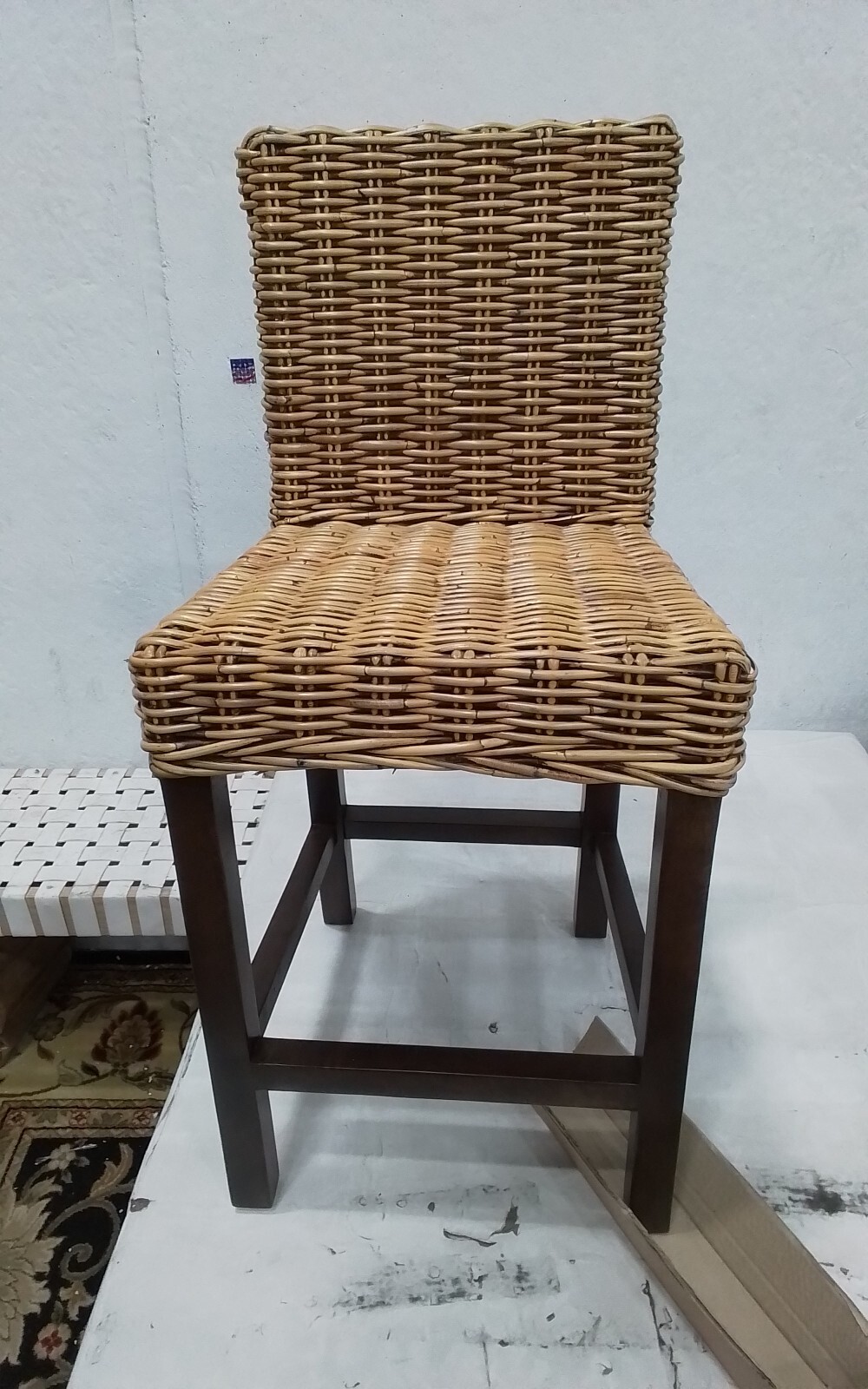 Safavieh TOBIE RATTAN COUNTER STOOL, Reduced Price 2172749560 BST6501C