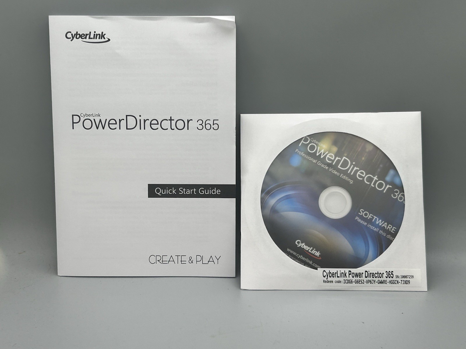 Cyberlink Power Director 365 Create PC Professional Video Editing Software