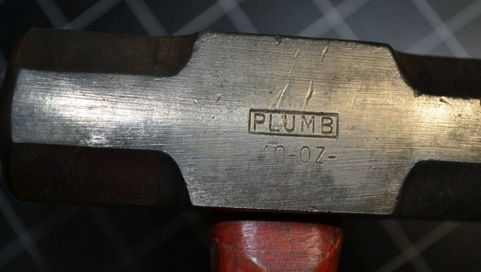 PLUMB - 40oz - SCREW WEDGE - #272 - DOUBLE FACE BLACKSMITH SLEDGE - ALL ORIGINAL