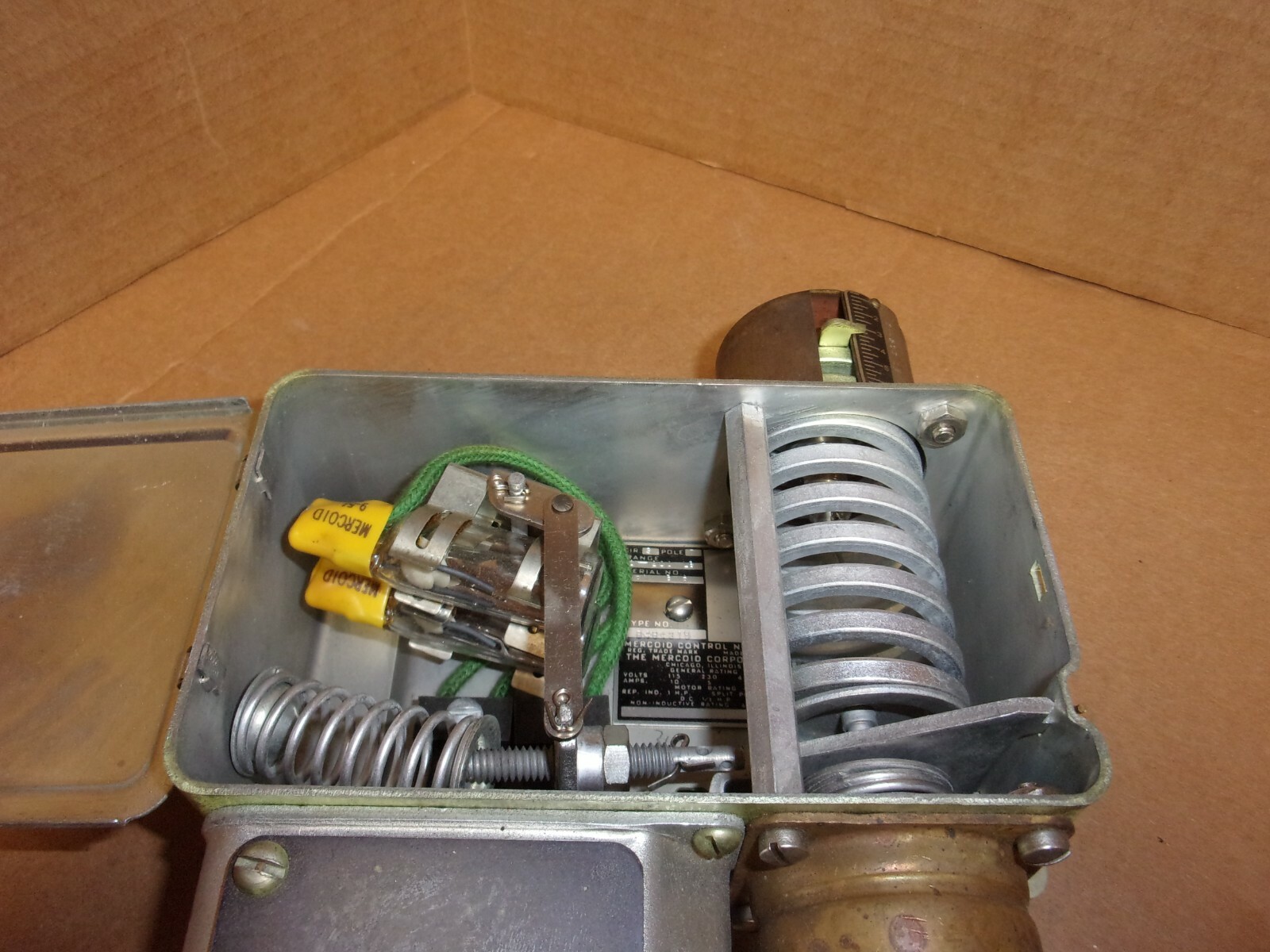 Mercoid Control Type 8484315 Pressure Switch