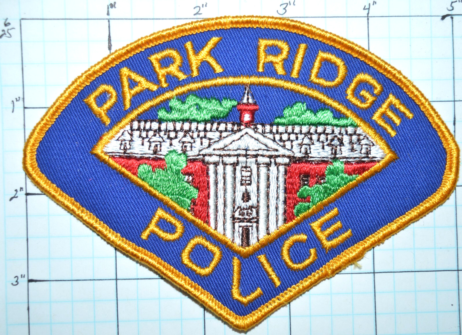 ILLINOIS? PARK RIDGE VINTAGE POLICE DEPT PATCH