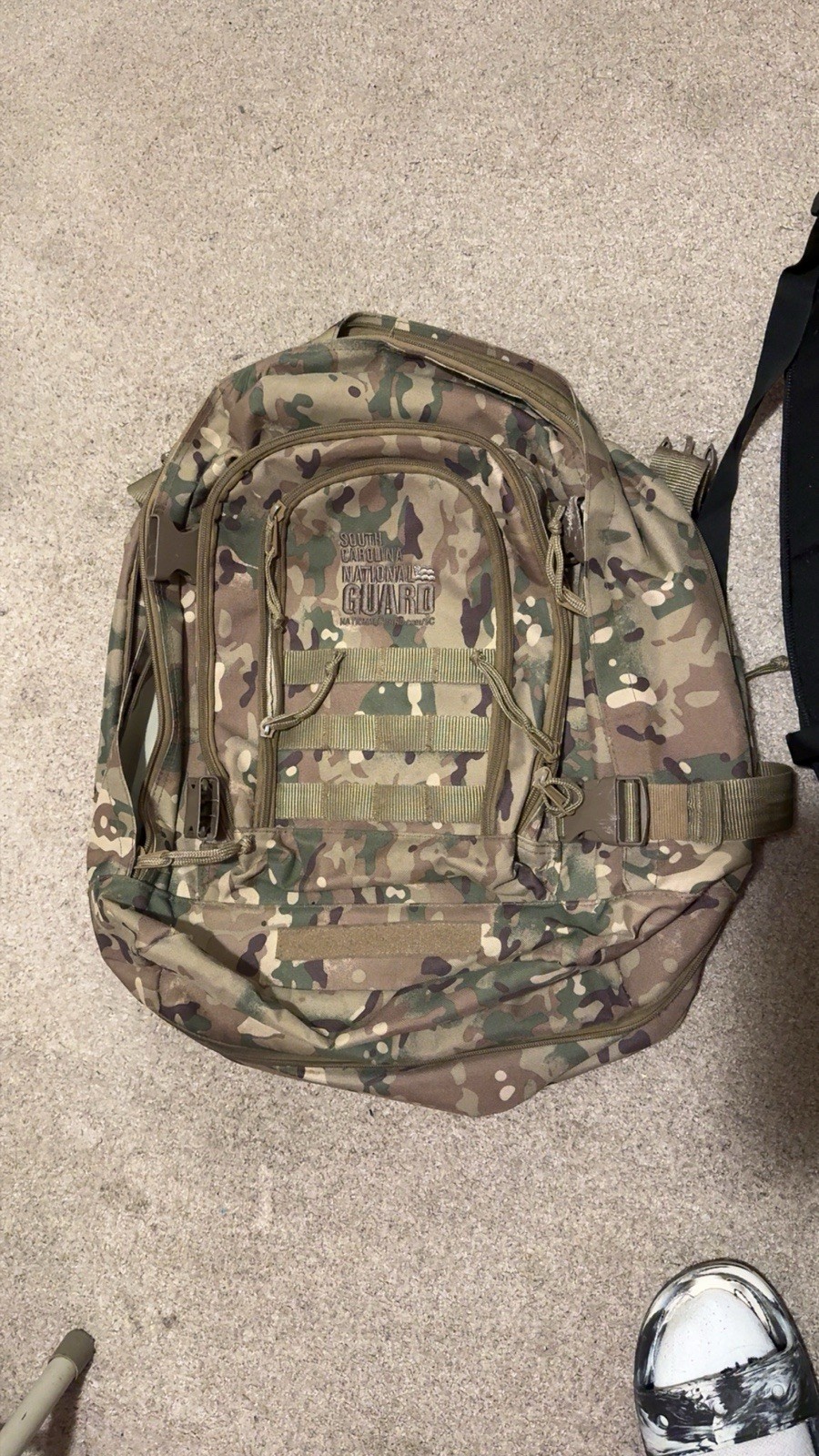 Army Backpack Camoflauge Green Large Capacity Military Bag
