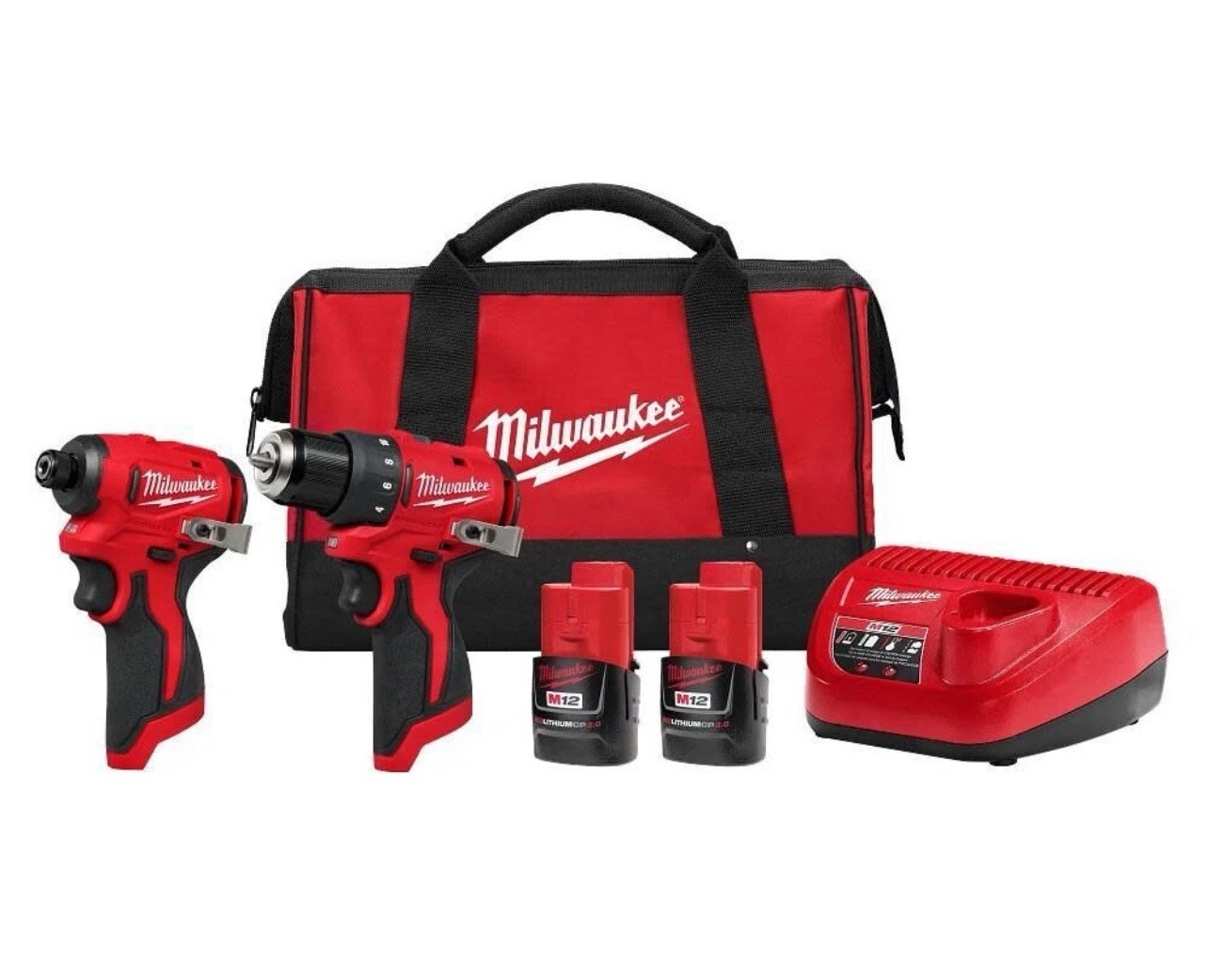 Milwaukee Tool 3494-22 M12 Scpbl 2 Piece Combo Kit