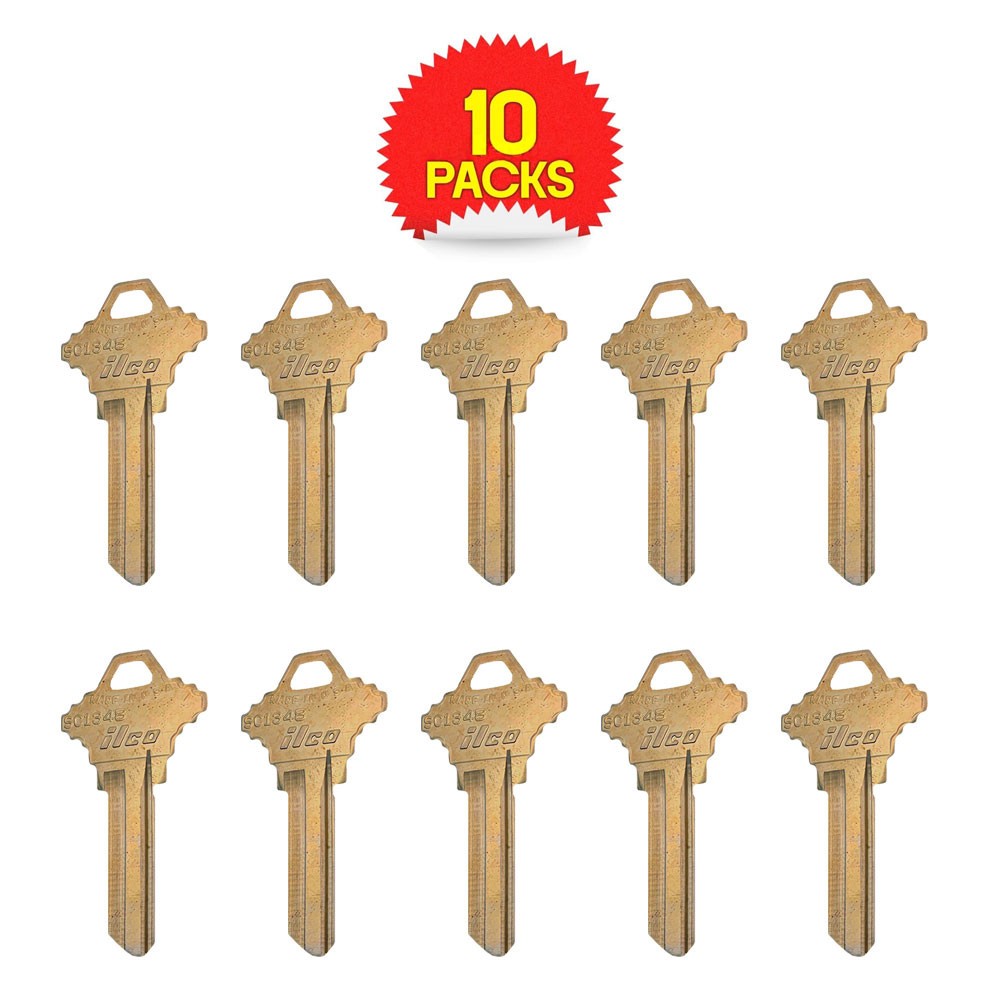 SC1348 Key Blank 6-PIN Brass