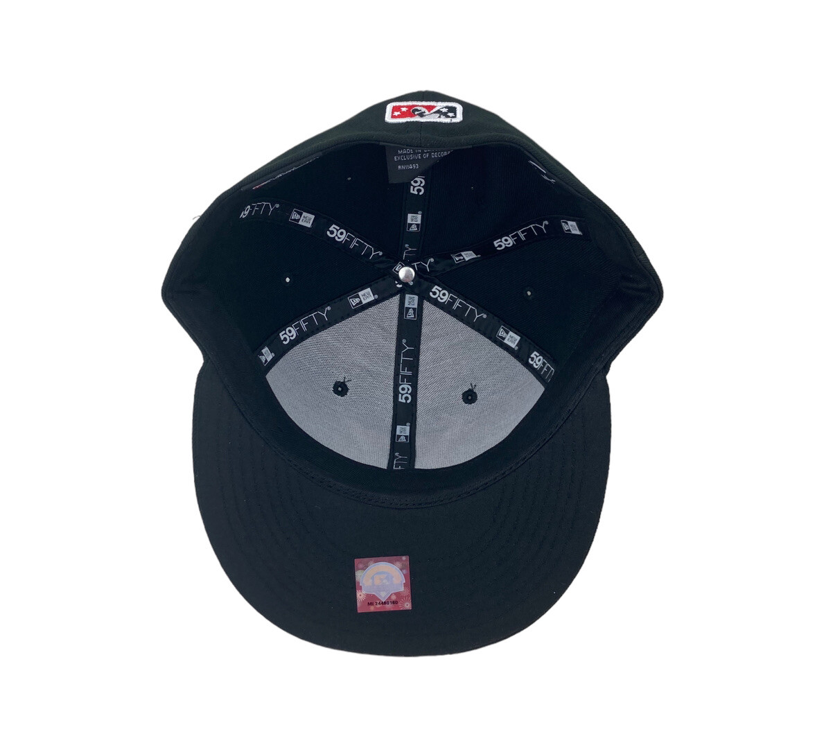 Vancouver Canadians New Era black Authentic Collection 59fifty fitted hat cap