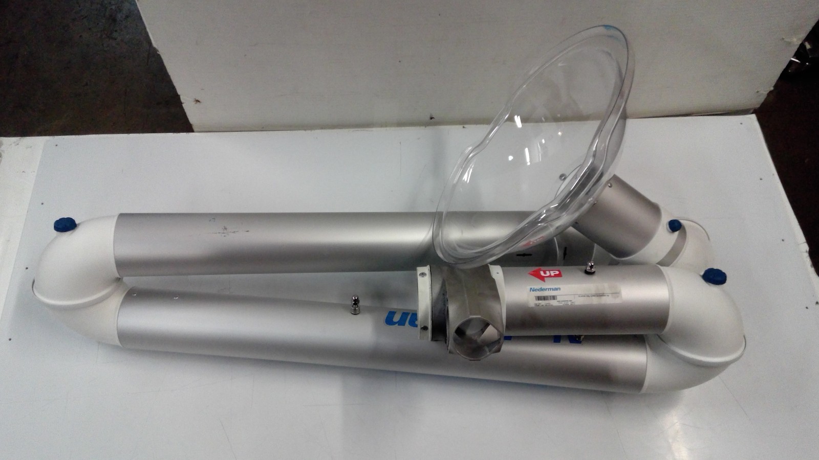 Nederman fume hood and ducts