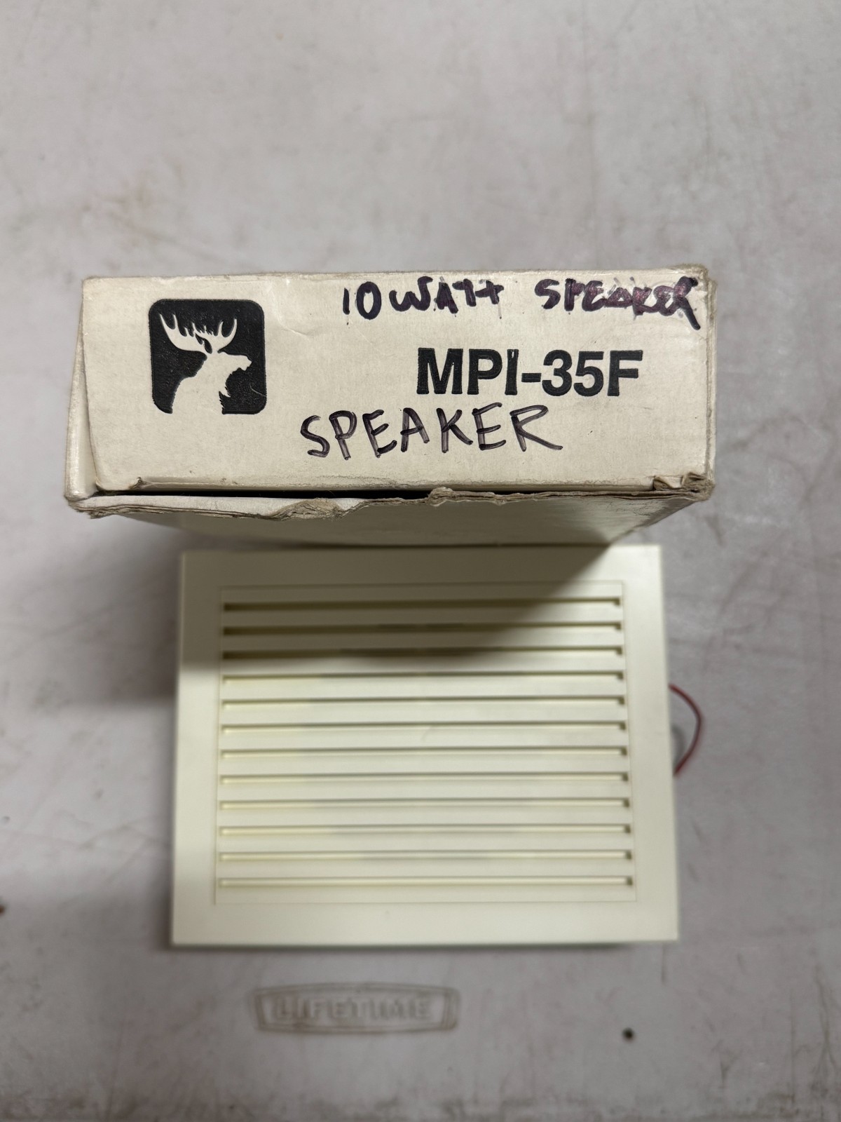 MPI-35F 10-Watt Interior Alarm Speaker Siren (Security System Speaker)