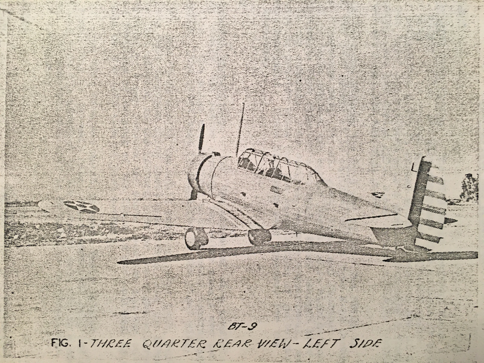 North American BT-9 & BT-9A Pilot's Flight Operating Manual