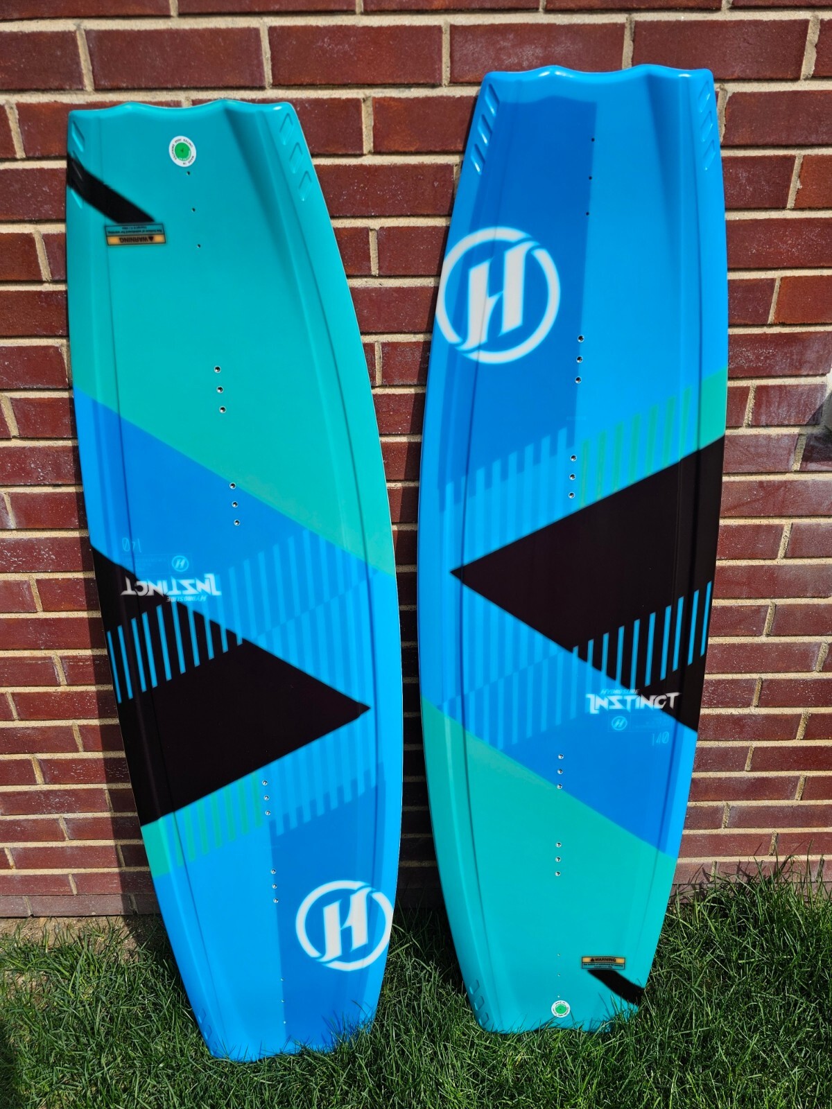 DYI Surf or Wake Bench includes 2 new real BLUE wake boards to make a wake bench