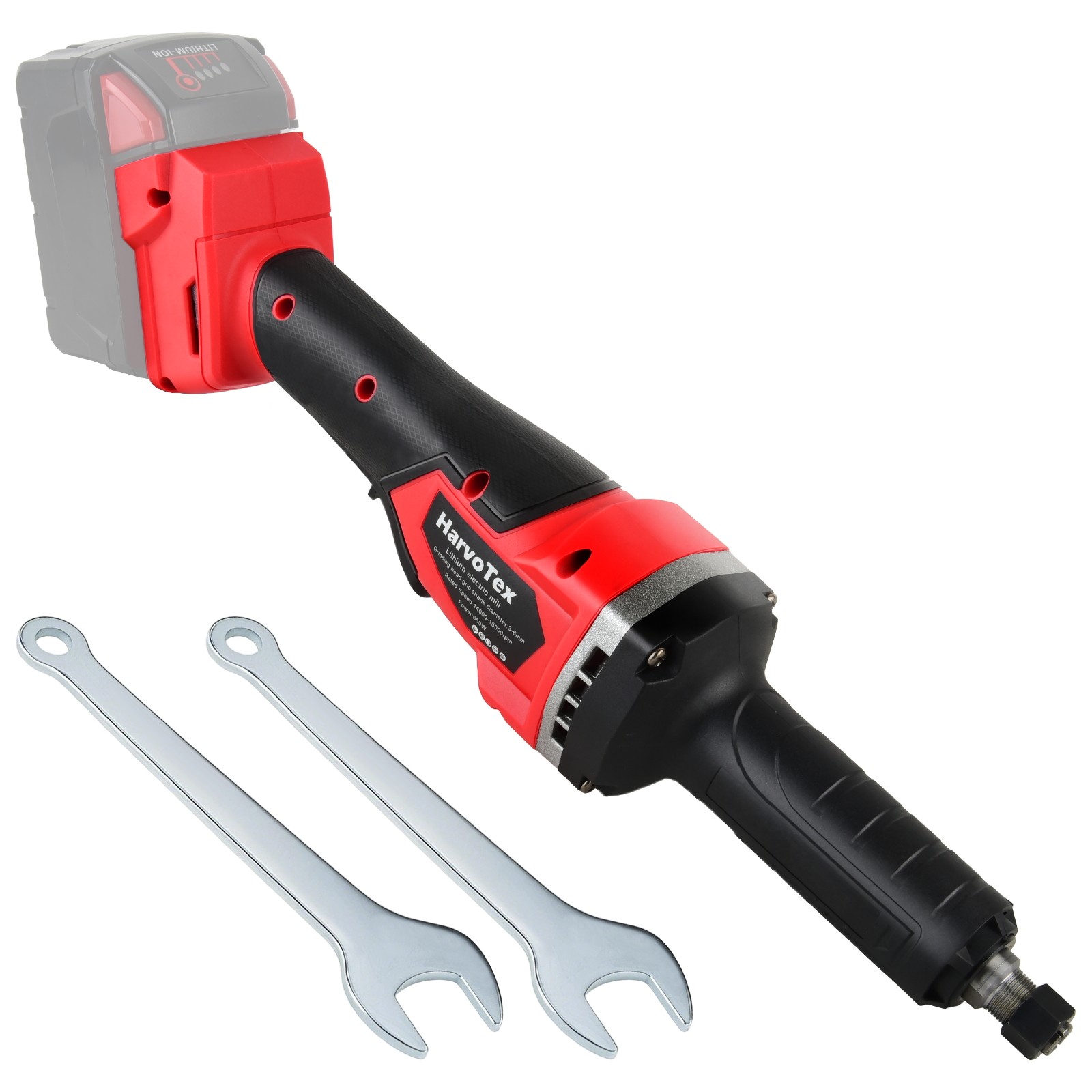 Cordless Die Grinder for Milwaukee 18V Battery Variable Speed Brushless ToolOnly