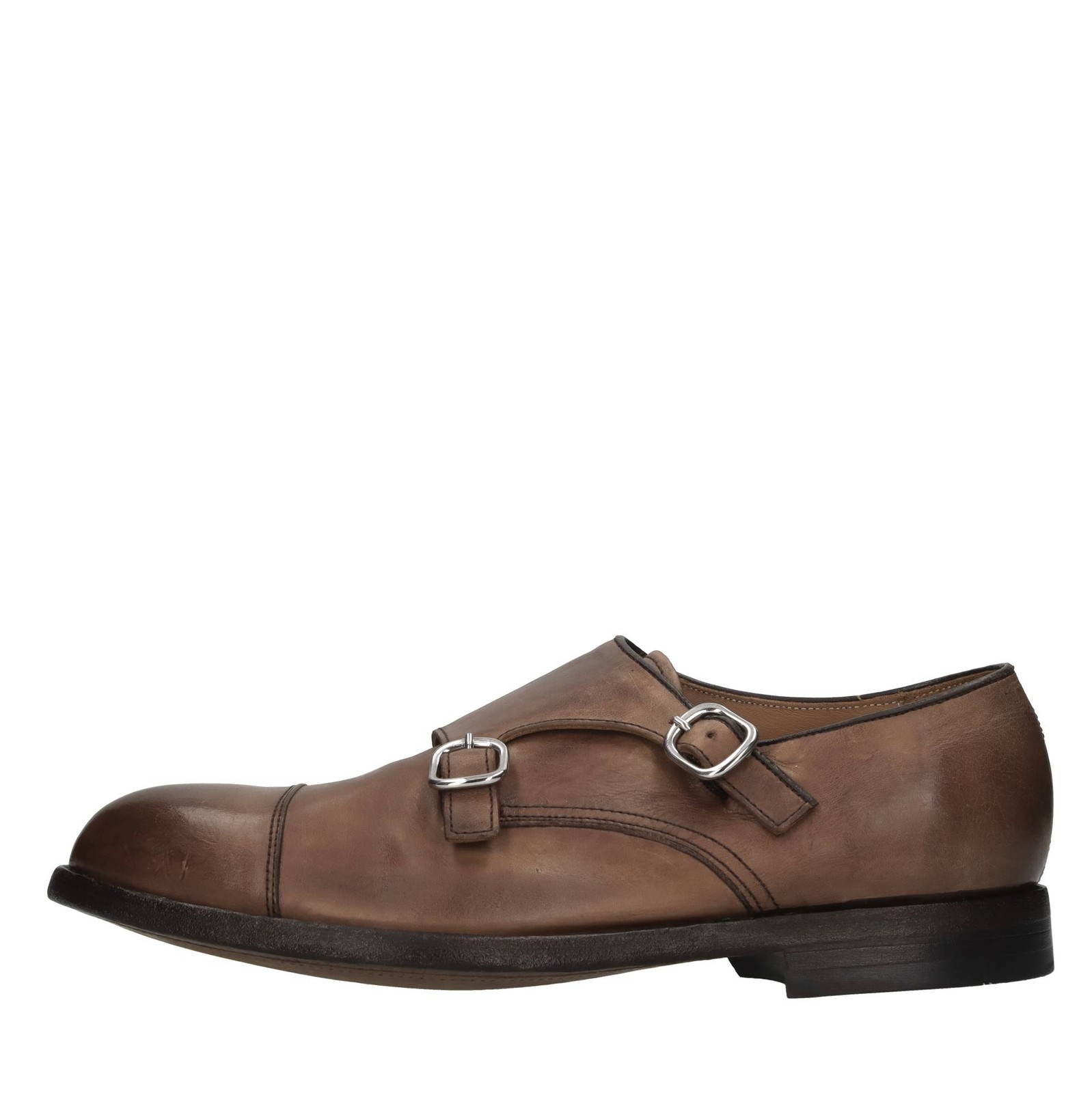 2060-9766 MAREMMA 498 WASH Loafers and Briefs on GREEN GEORGE Men Brown Amz02_g