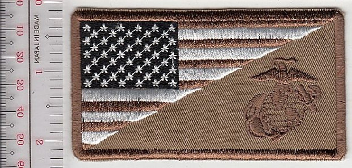 Afghanistan Iraq United States Marine Corps USMC Shoulder Desert Vel NO TARIFF
