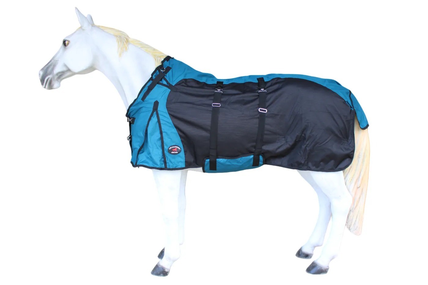 Challenger Horse 1200D Turnout Sheet Waterproof, Breathable, Light-Weight Rain