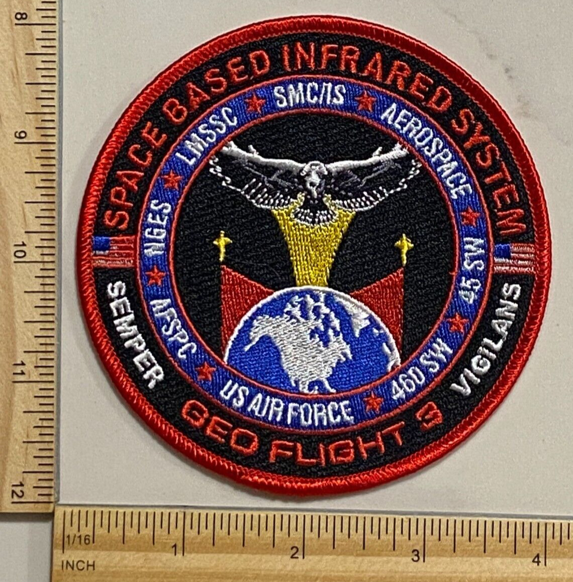 SBIS GEO 3 - SPACE BASED INFRARED SYSTEM GEO-3 US AIR FORCE SEMPER VIGILANS