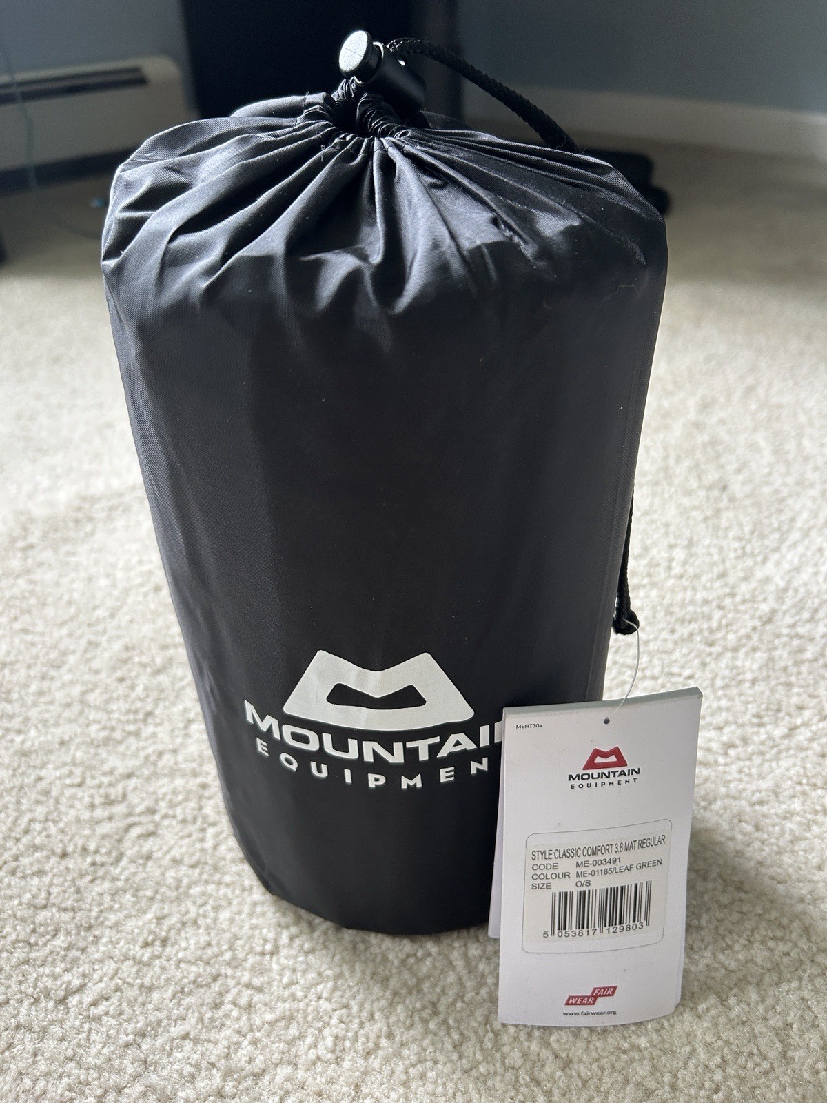 Mountain Equipment Classic Comfort 3.8 Sleeping Mat - Brand New With Tags!!