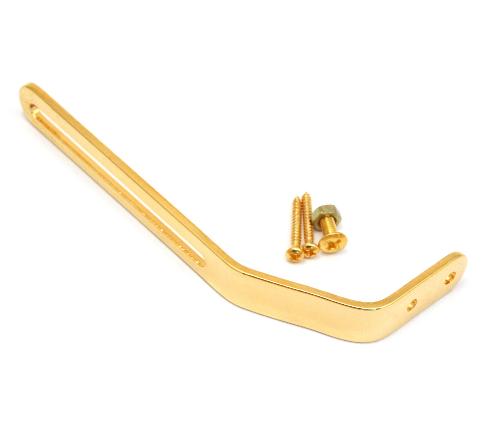 PGB-ETA-G Gold Pickguard Bracket for Thick Archtop Guitar