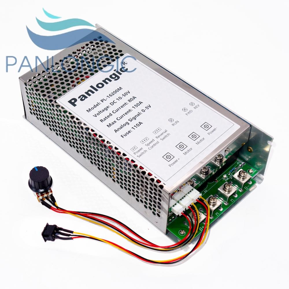 10-50V 150A Reversible DC Motor Speed Controller PWM Control Soft Start 7500W US