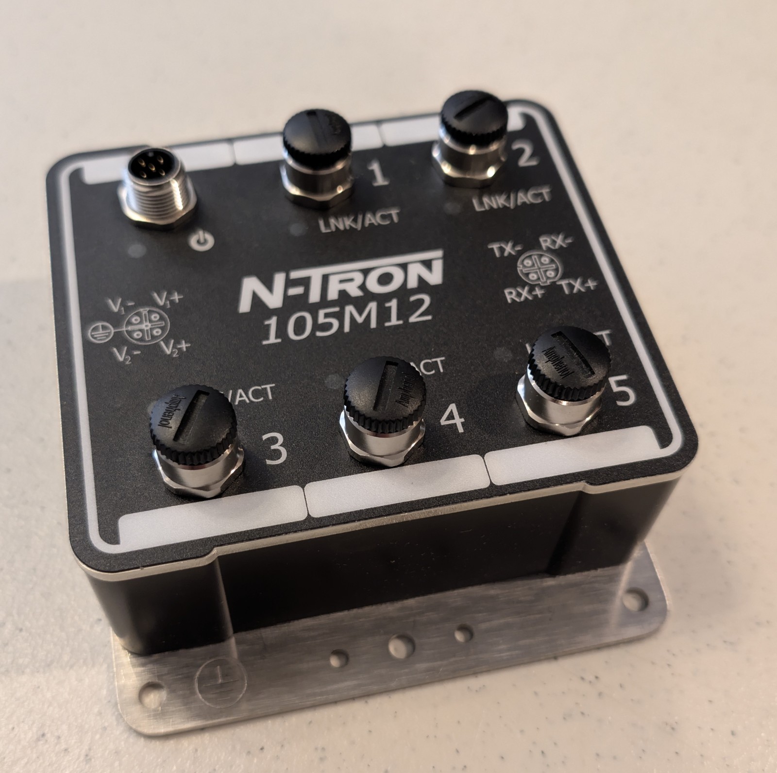 N-TRON 105M12 Industrial Ethernet Switch
