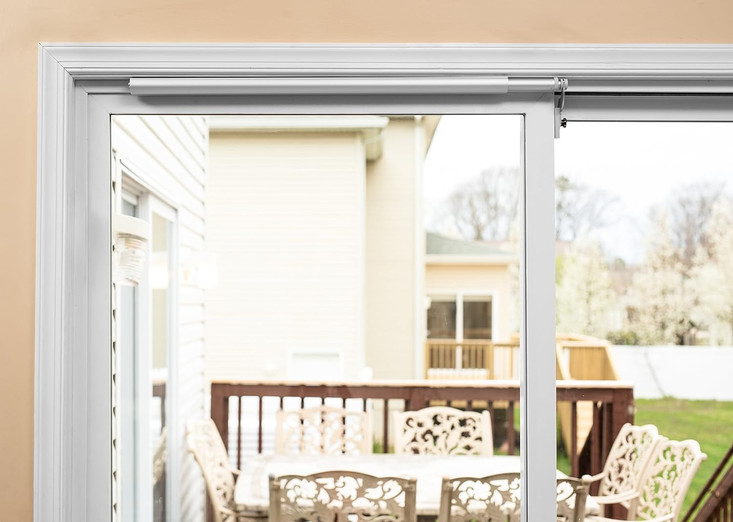 Slideback- Self Closing Sliding Patio Door Closer (Heavy Duty) for 5-6 Ft Doors