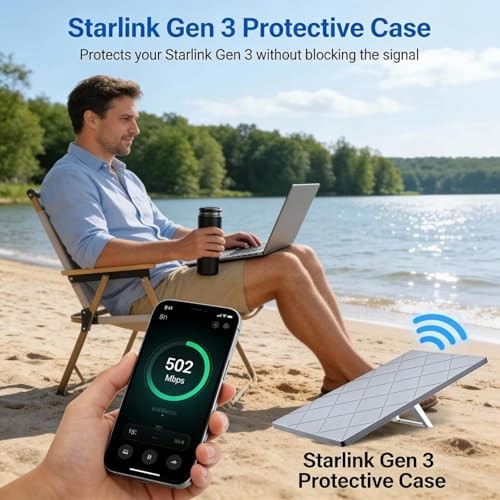 Star-Link Mini & Star-Link Gen 3 Protective Cover Case - Siliconone - Black