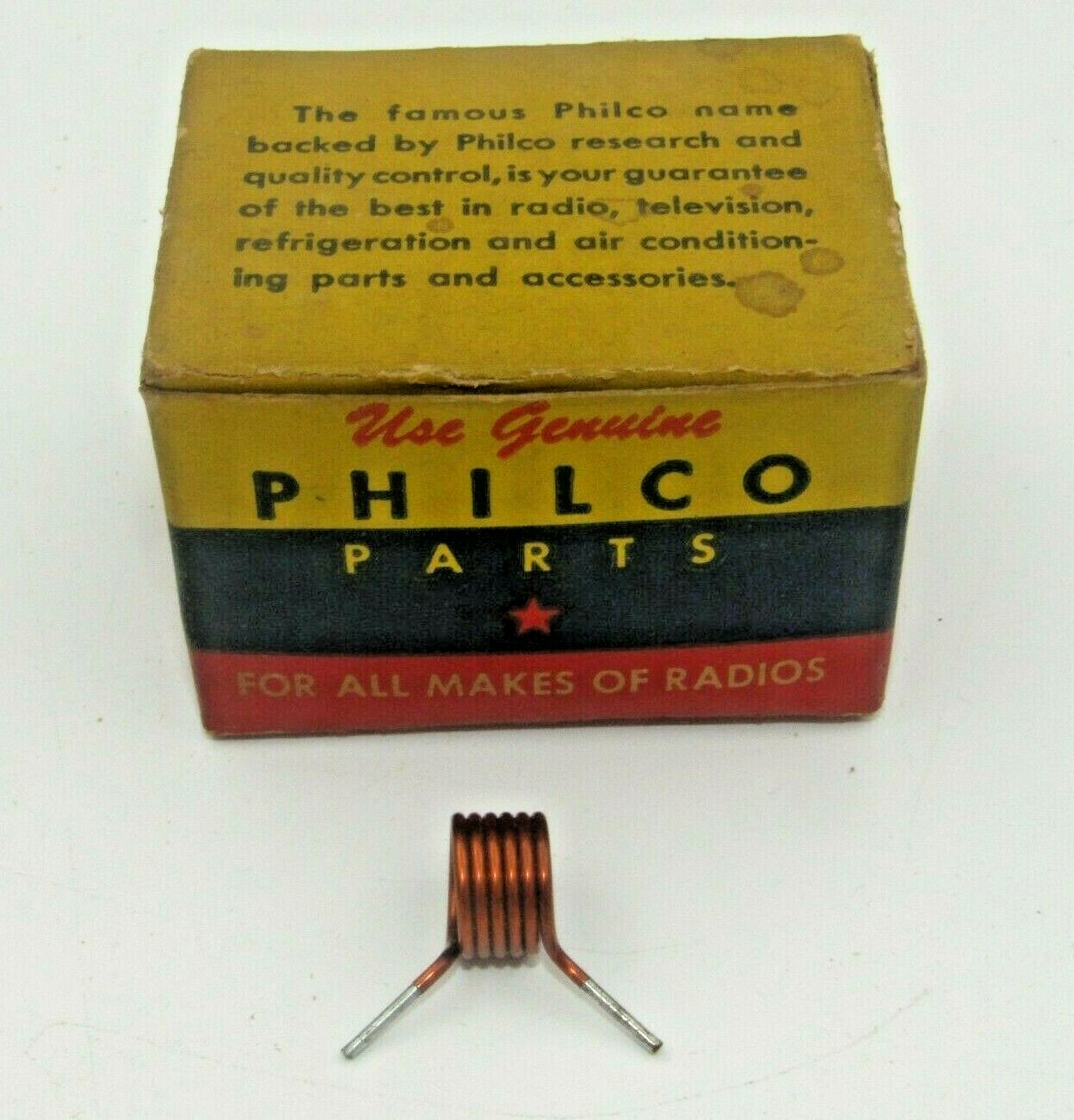 Vintage Philco 32-4550-3 Coil Original Part - New Old Stock in Box