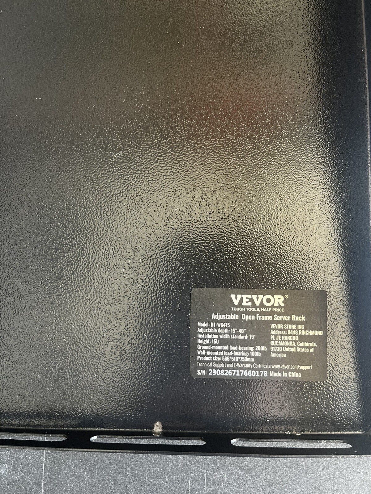 VEVOR Model: HT-W6415
