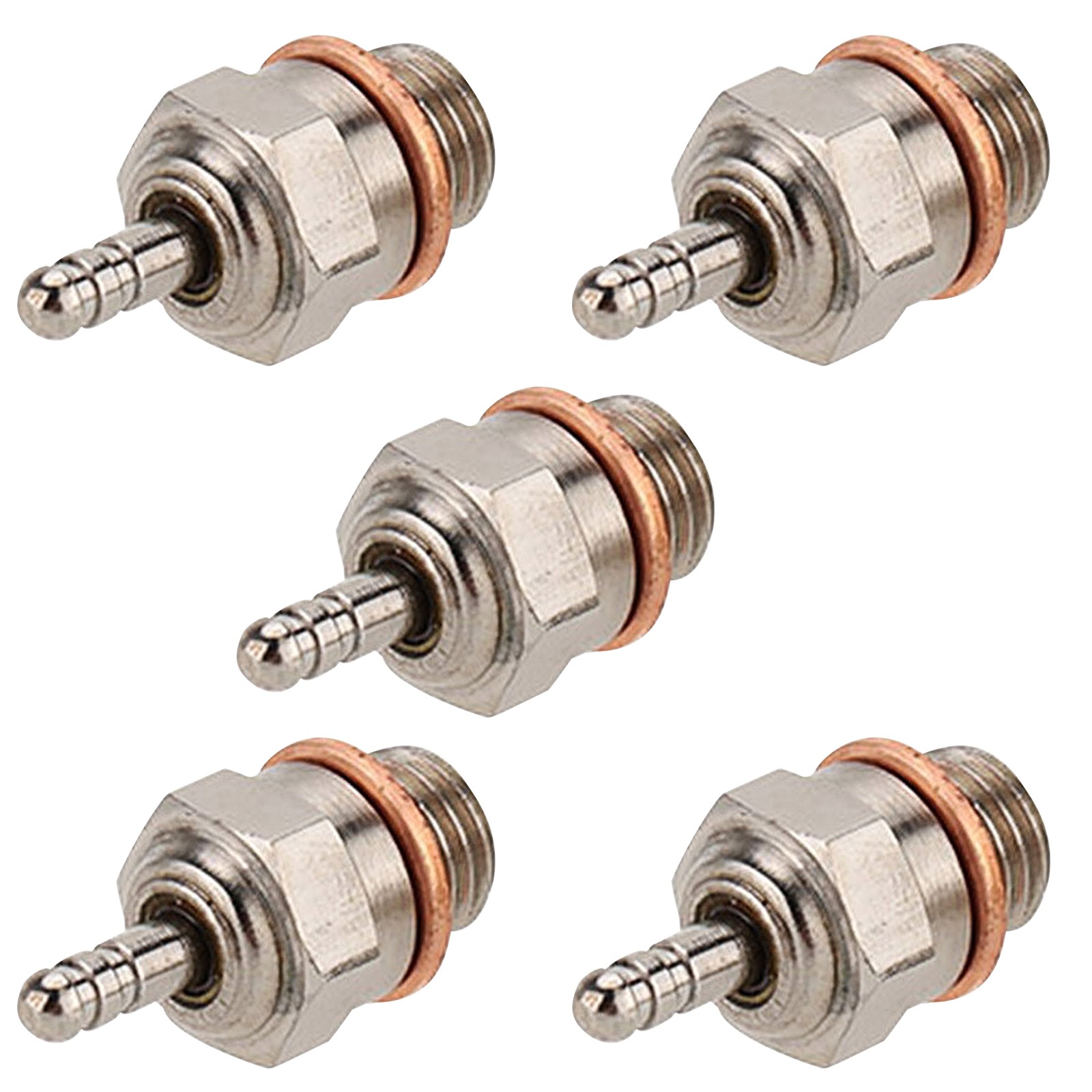 5Pack 70117 Hot Super Glow Plug #4 N4 1/10 RC Car Redcat For Himoto HSP F