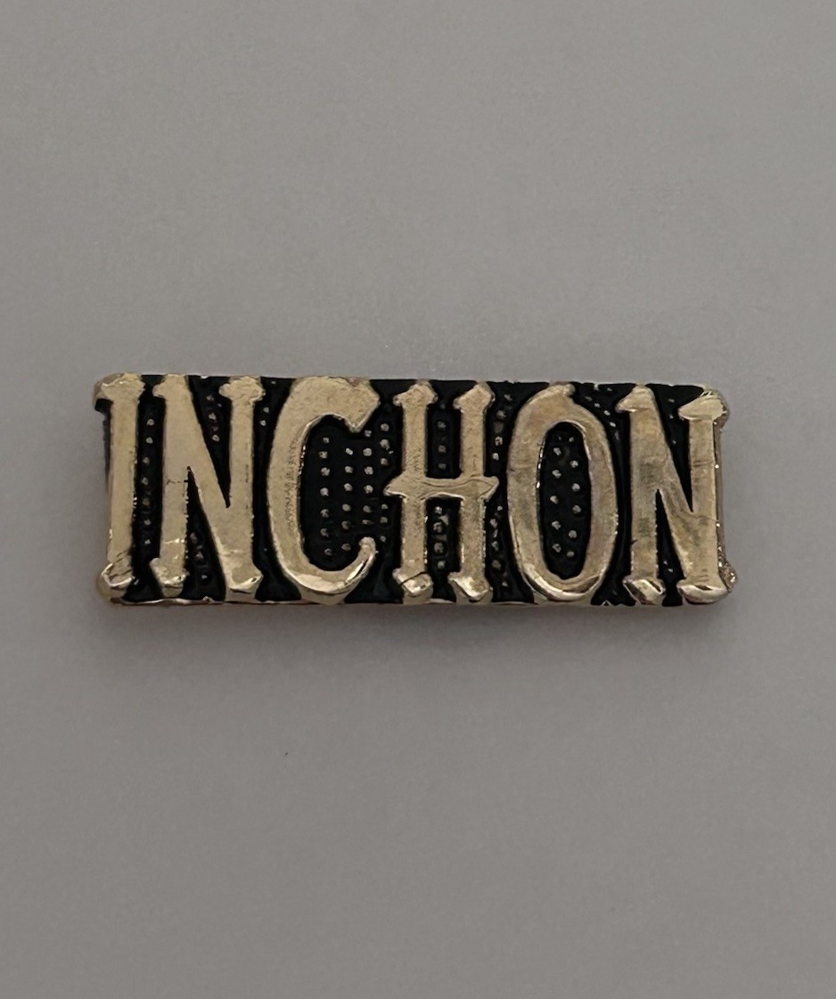 Korean War INCHON Hat Pin