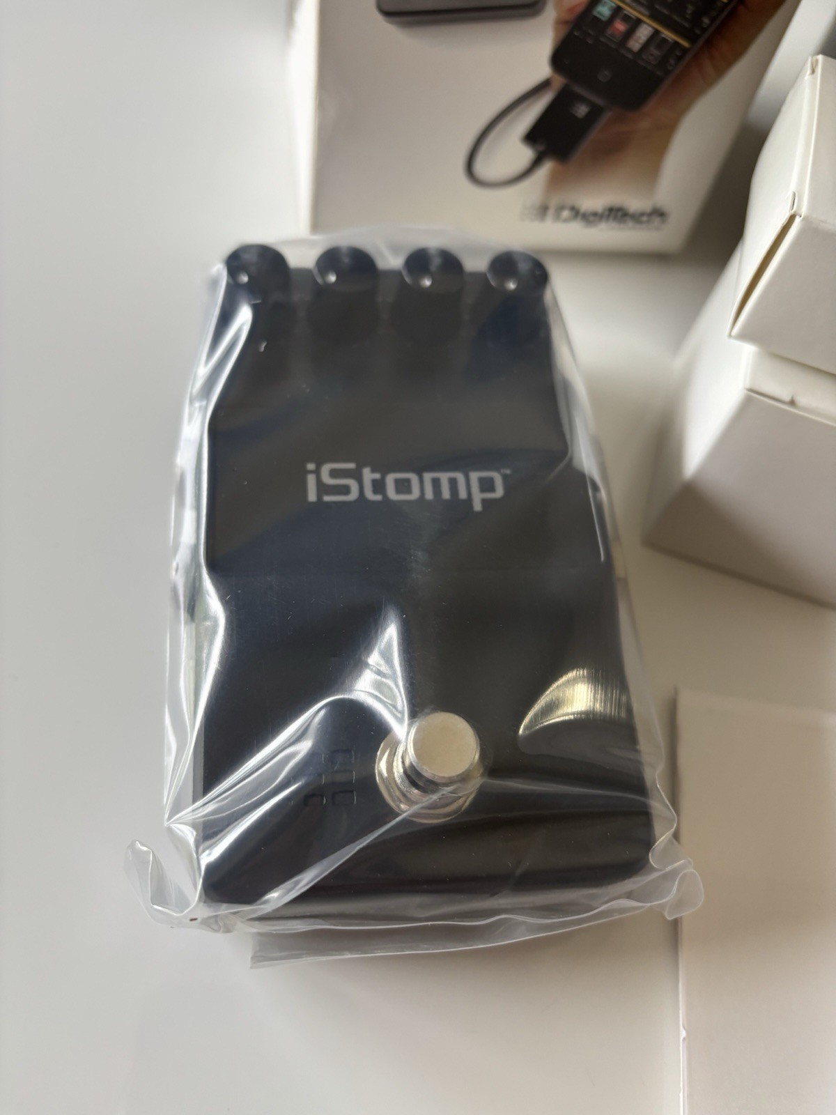 DigiTech iSTOMP DOWNLOADABLE STOMPBOX Multi-Effects Guitar Effect Pedal NOB