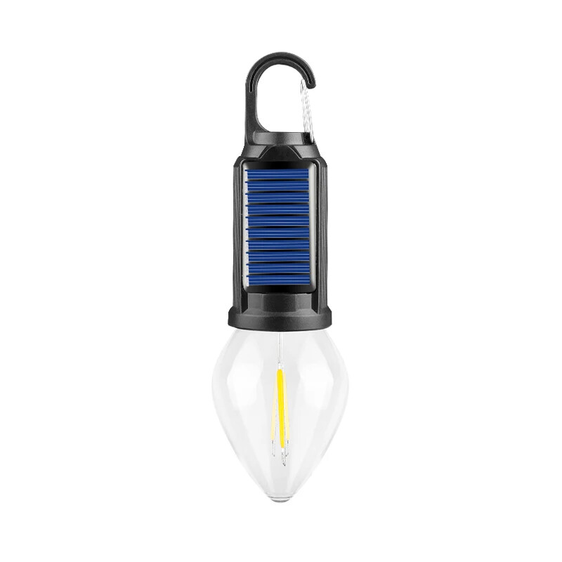 3PC Solar Portable Camping Light with Hook LED Lighting Lantern Atmosphere Light