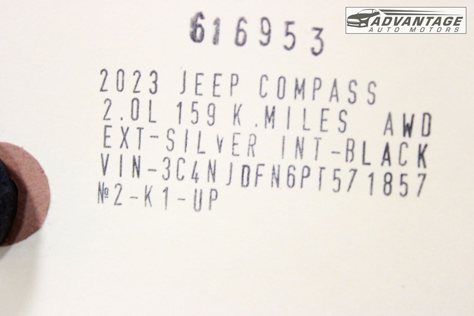 2023-2026 JEEP COMPASS MP 2.0L L4 RIGHT SIDE O2 OXYGEN LAMBDA SENSOR OEM