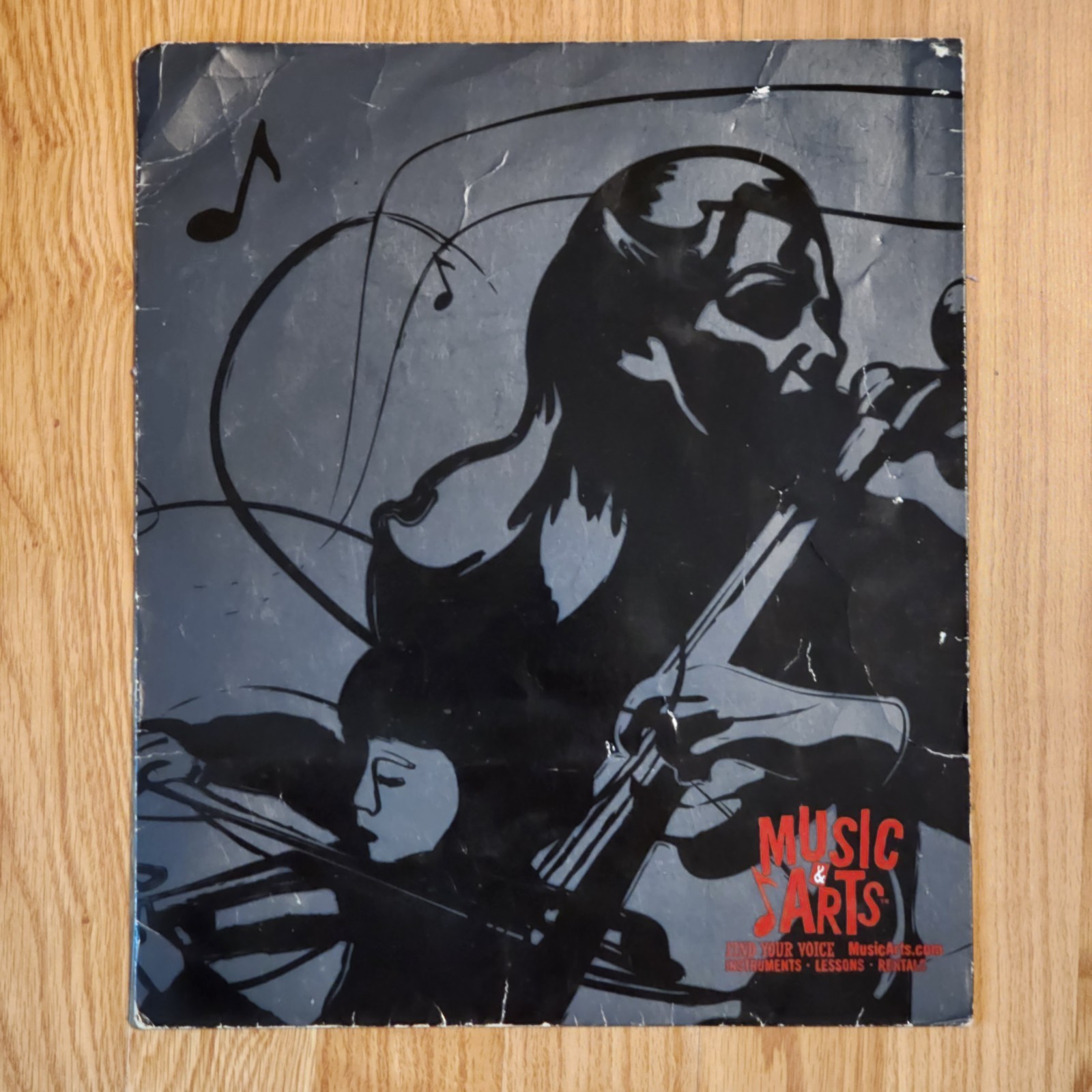 Music & Arts Sheet Music Folder - Find Your Voice