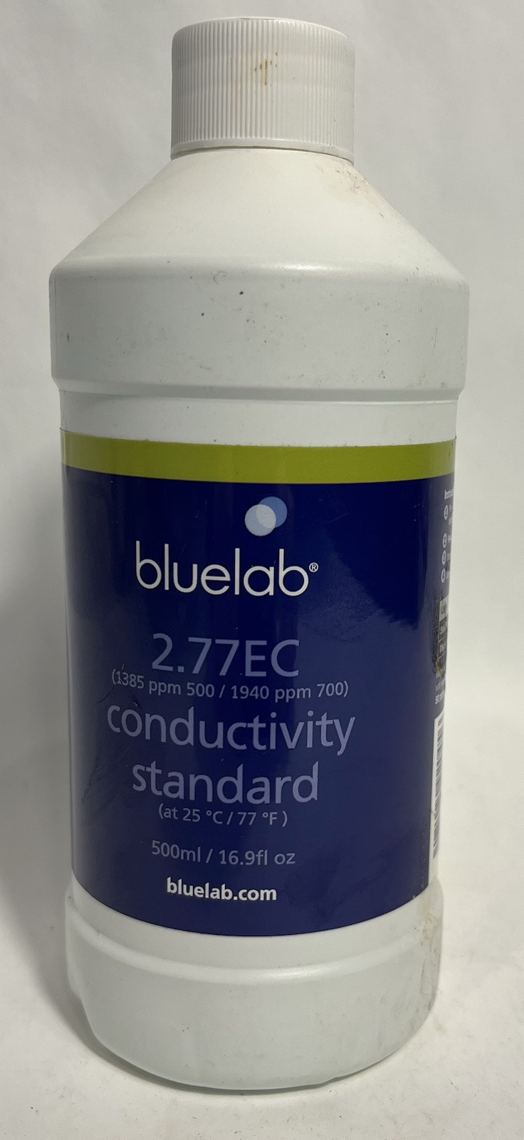 Bluelab 2.77EC Conductivity Solution 500 Milliliters