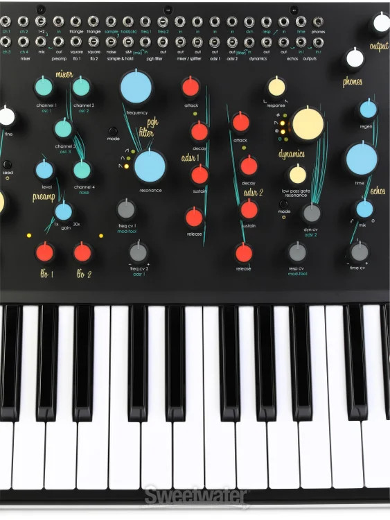 Pittsburgh Modular Taiga Keyboard Semi-modular Analog Synthesizer